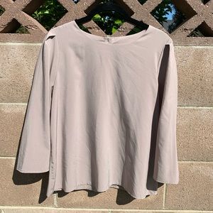 Final Touch Taupe Blouse